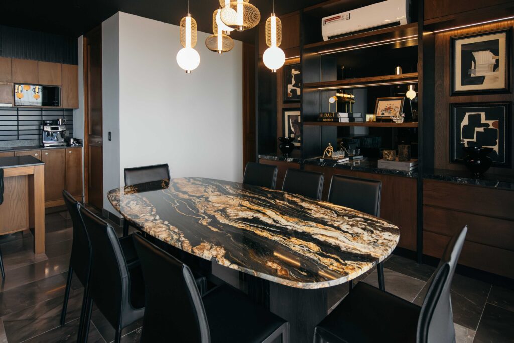 Mesa de Granito Titanium